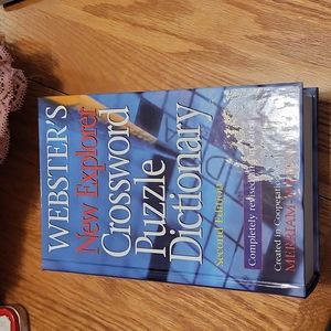 Webster's Crossword Puzzle Dictionary